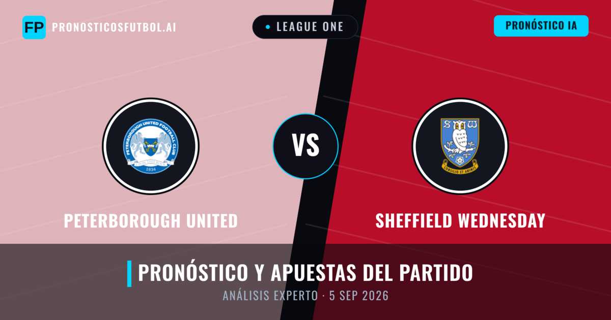 Peterborough United vs Sheffield Wednesday — pronóstico y previa del partido