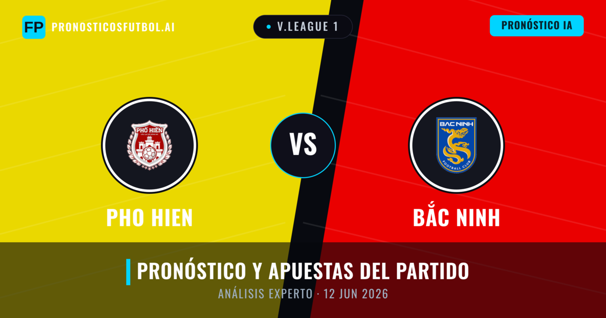 Pho Hien vs Bắc Ninh — pronóstico y previa del partido