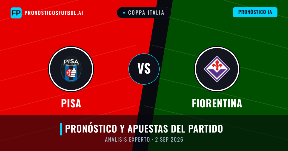 Fiorentina vs Pisa — pronóstico y previa del partido