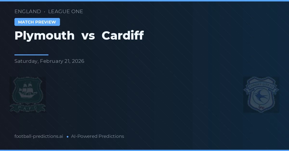 Plymouth Argyle vs Cardiff — pronóstico y previa del partido