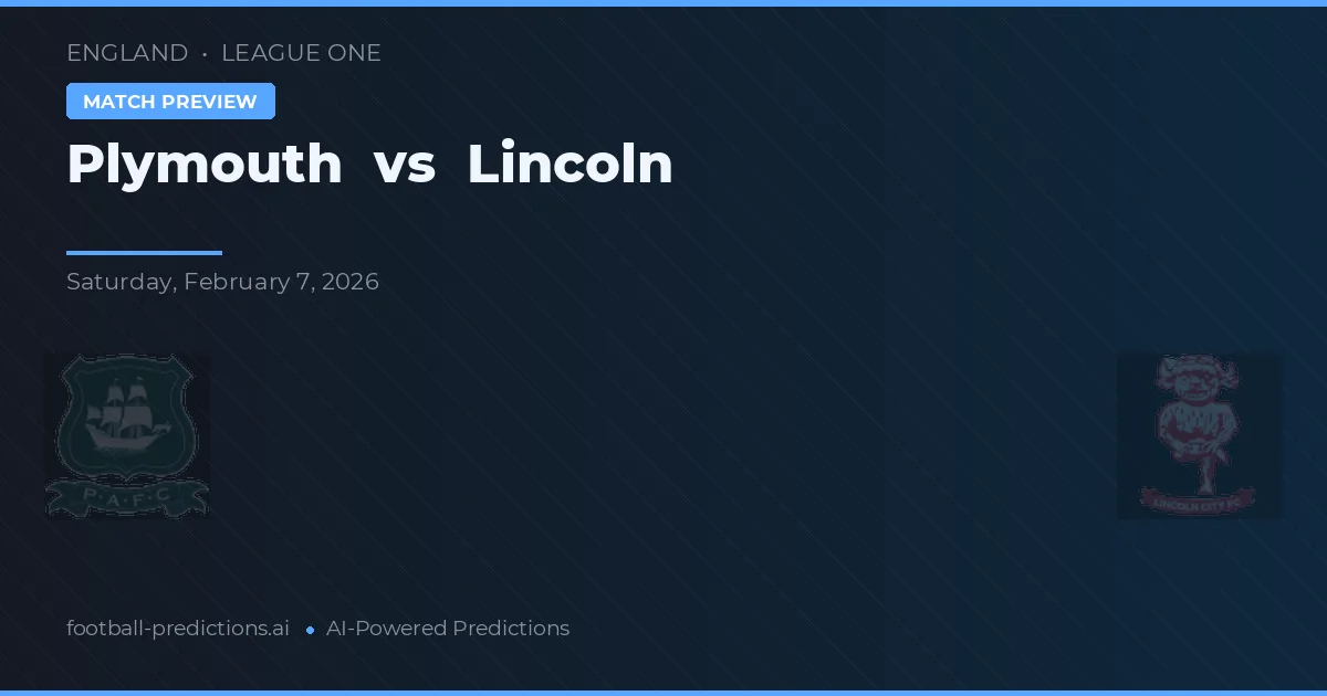 Plymouth Argyle vs Lincoln City — pronóstico y previa del partido