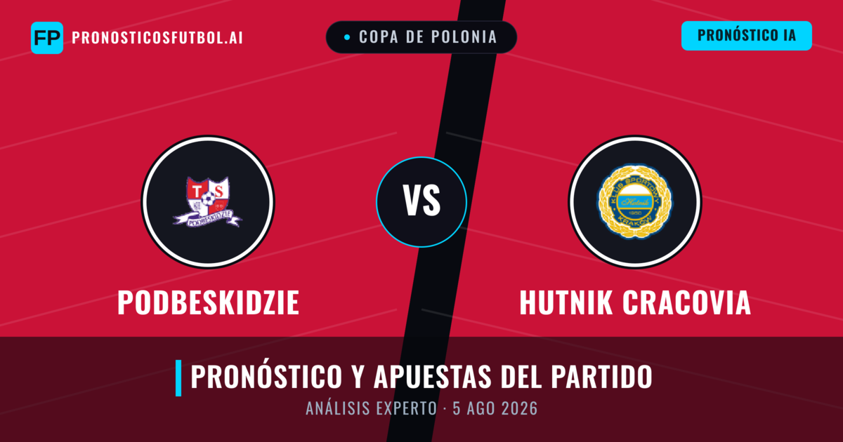Podbeskidzie vs Hutnik Cracovia — pronóstico y previa del partido