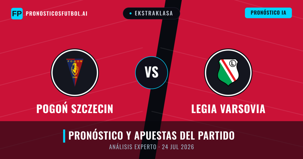 Pogoń Szczecin vs Legia Varsovia — pronóstico y previa del partido