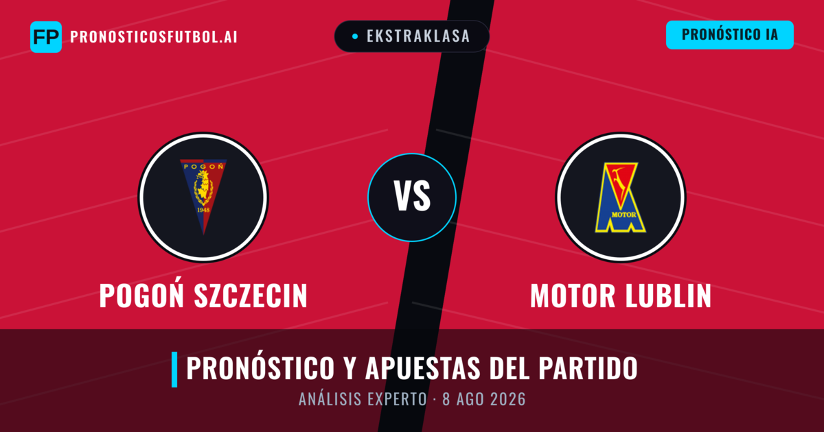 Pogoń Szczecin vs Motor Lublin — pronóstico y previa del partido