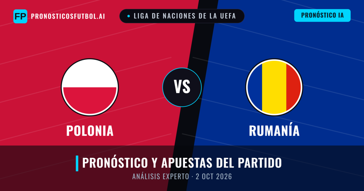 Polonia vs Rumanía — pronóstico y previa del partido