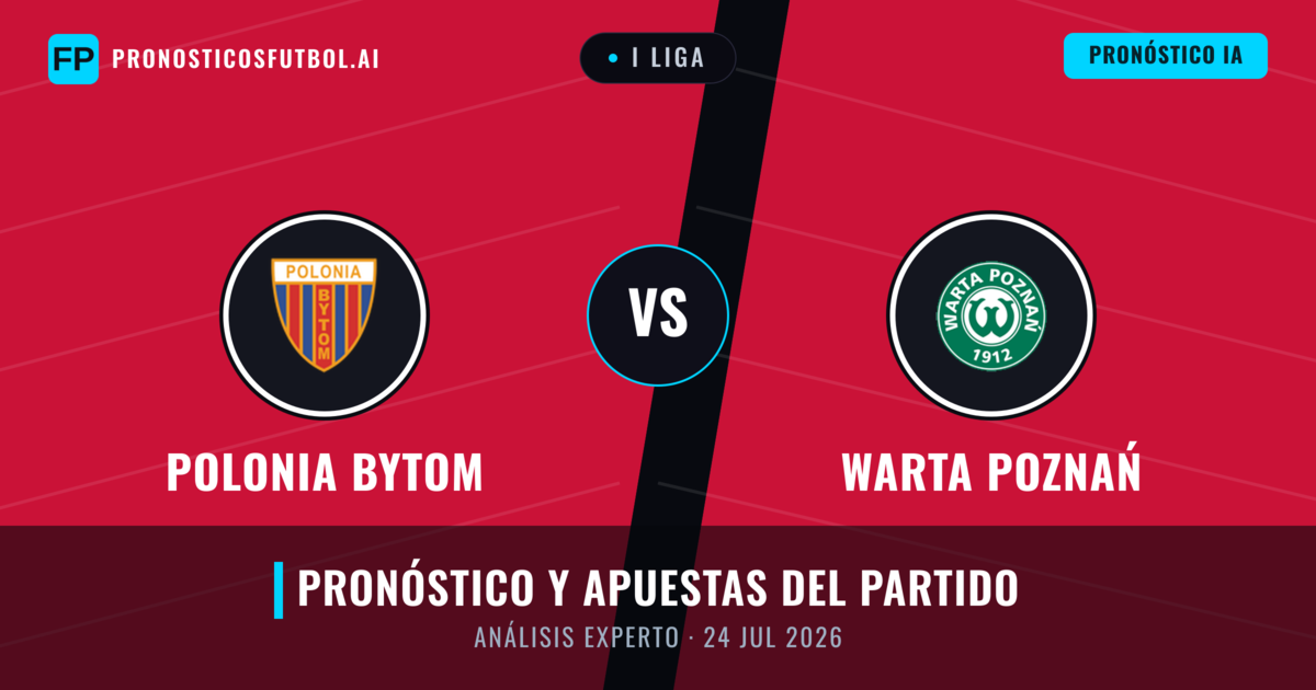 Polonia Bytom vs Warta Poznań — pronóstico y previa del partido