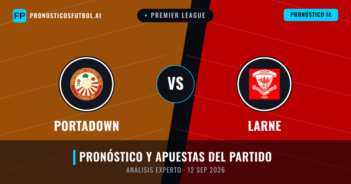 Portadown vs Larne — pronóstico y previa del partido