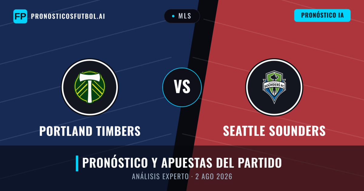 Portland Timbers vs Seattle Sounders — pronóstico y previa del partido