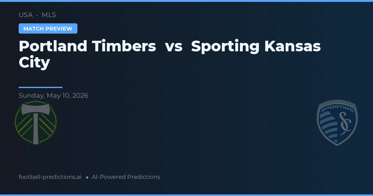 Portland Timbers vs Sporting Kansas City — pronóstico y previa del partido