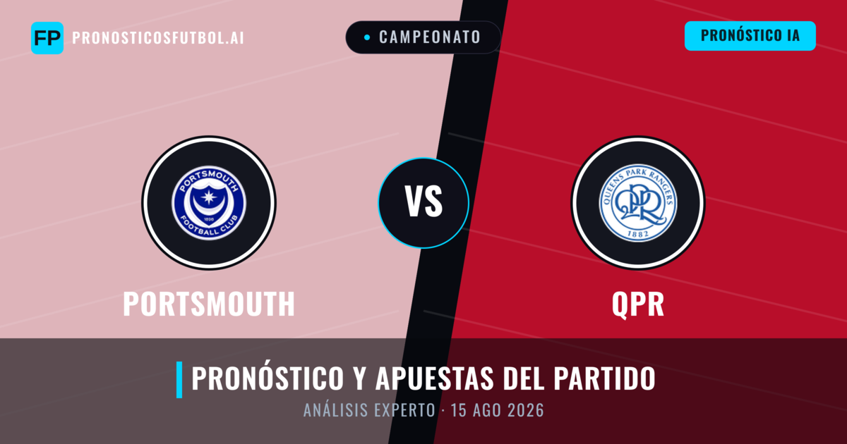 Portsmouth vs QPR — pronóstico y previa del partido