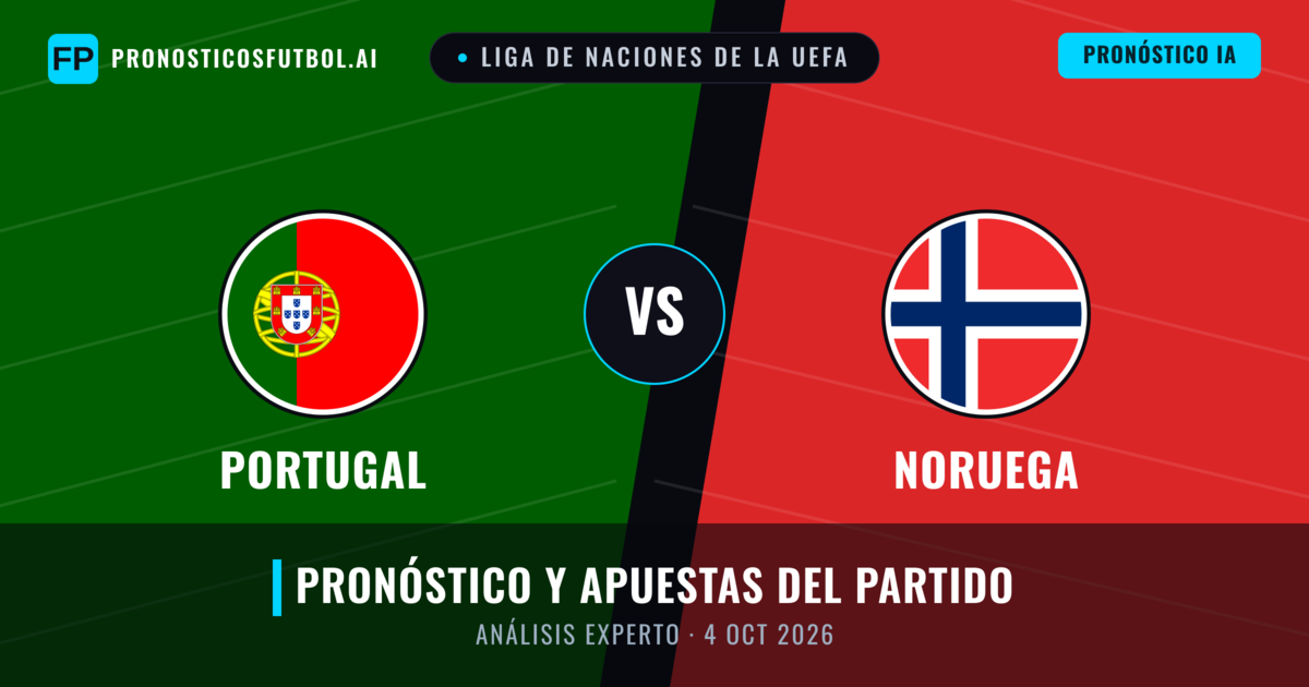 Portugal vs Noruega — pronóstico y previa del partido