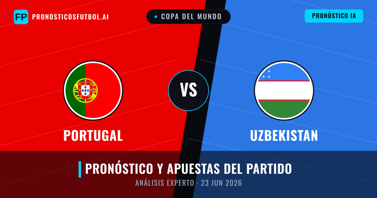 Portugal vs Uzbekistan — pronóstico y previa del partido