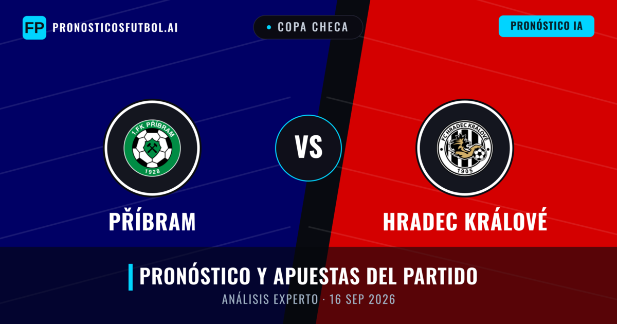 Příbram vs Hradec Králové — pronóstico y previa del partido