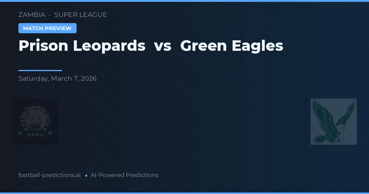 Leopardos de la Prisión vs Águilas Verdes — pronóstico y previa del partido