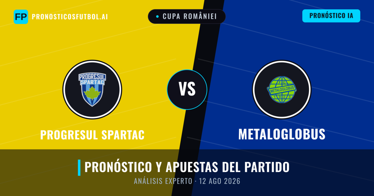 Progresul Spartac vs Metaloglobus — pronóstico y previa del partido