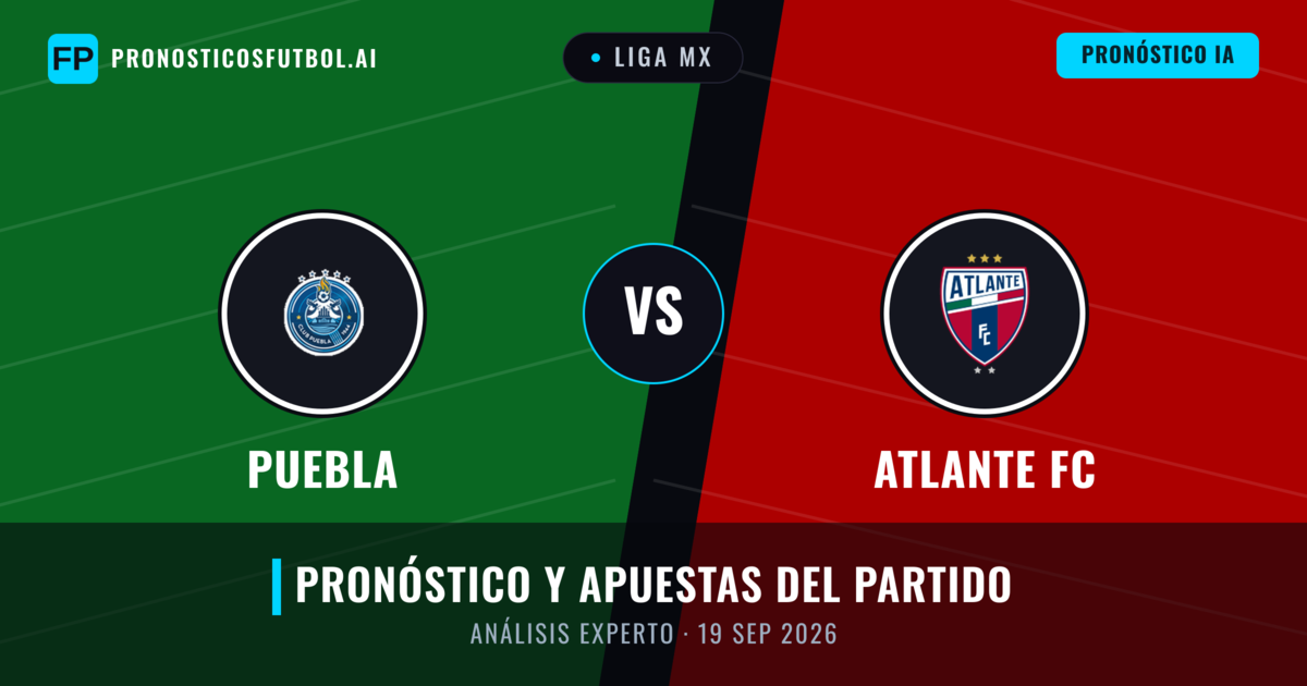 Puebla vs Atlante FC — pronóstico y previa del partido