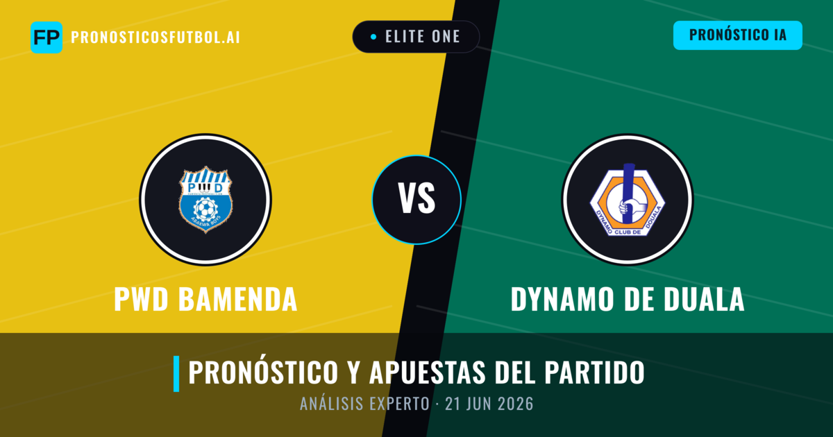 PWD Bamenda vs Dynamo de Duala — pronóstico y previa del partido