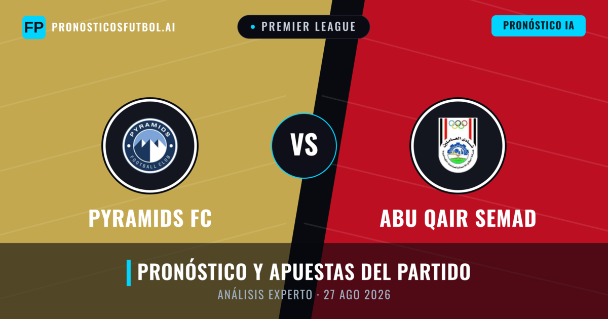 Pyramids FC vs Abu Qair Semad — pronóstico y previa del partido