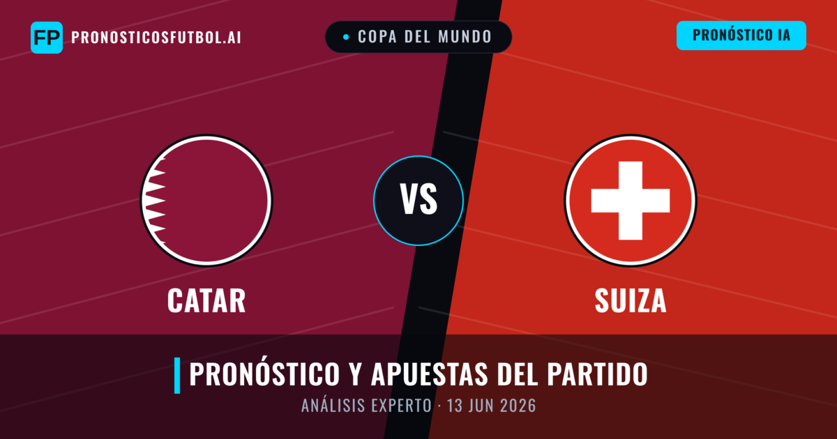 Catar vs Suiza — pronóstico y previa del partido