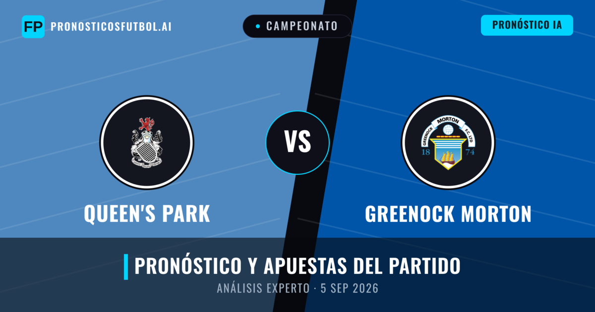 Queen's Park vs Greenock Morton — pronóstico y previa del partido