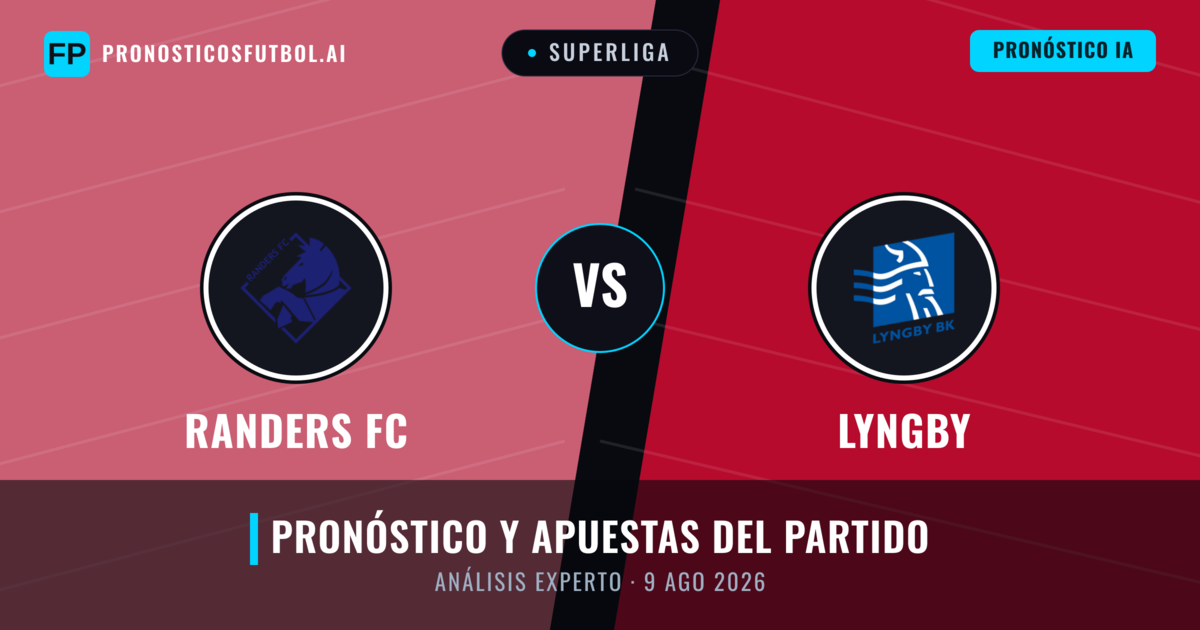 Randers FC vs Lyngby — pronóstico y previa del partido