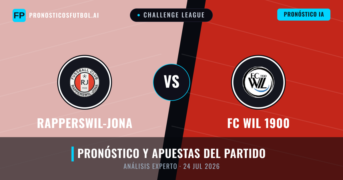 Rapperswil-Jona vs FC Wil 1900 — pronóstico y previa del partido