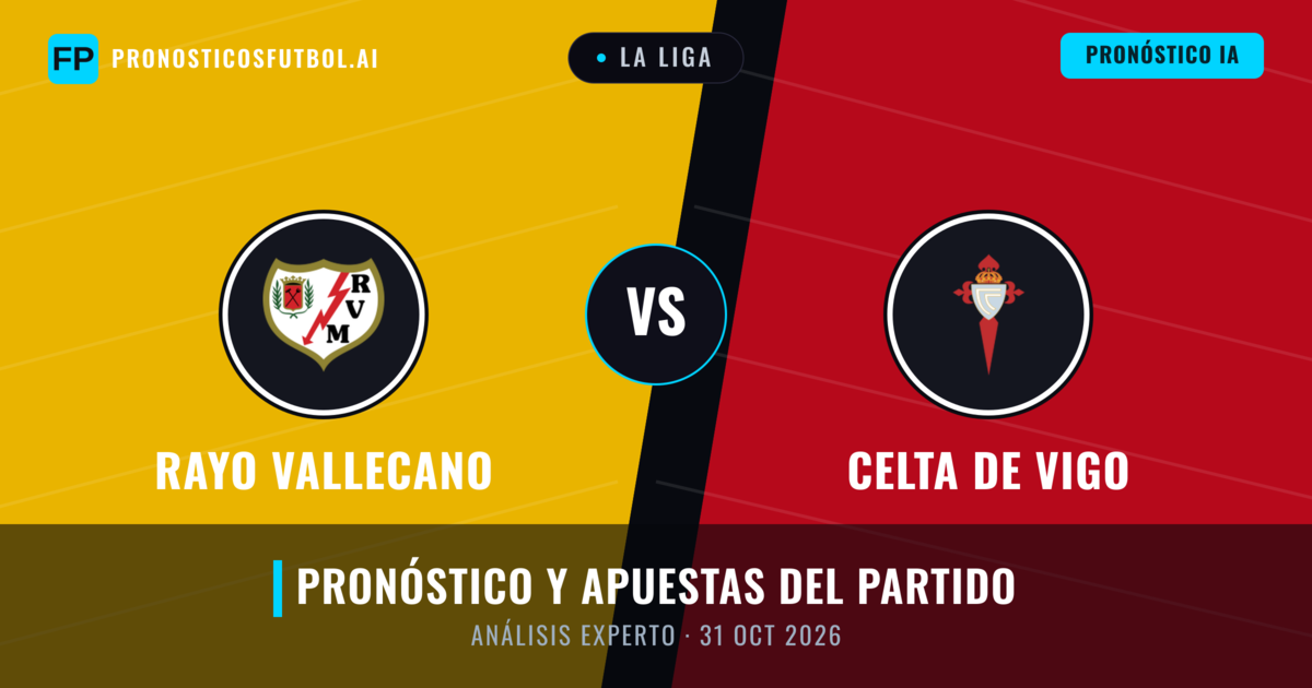 Rayo Vallecano vs Celta de Vigo — pronóstico y previa del partido