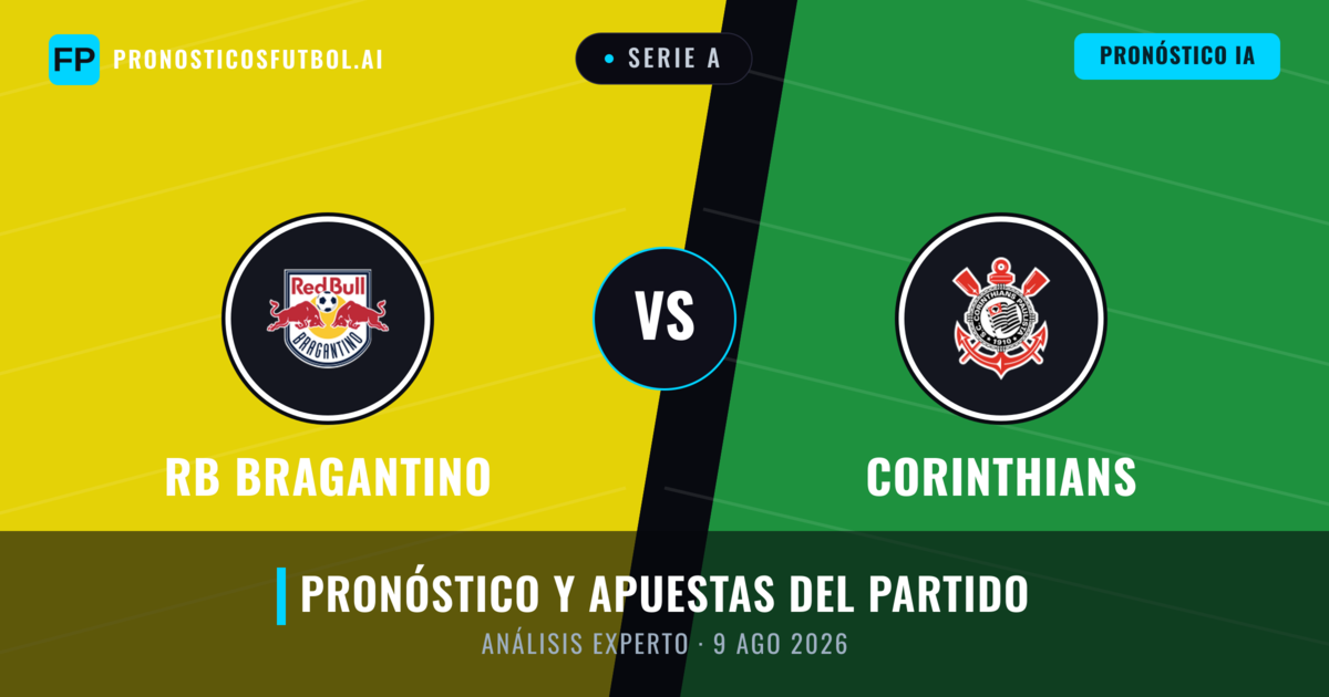 RB Bragantino vs Corinthians — pronóstico y previa del partido