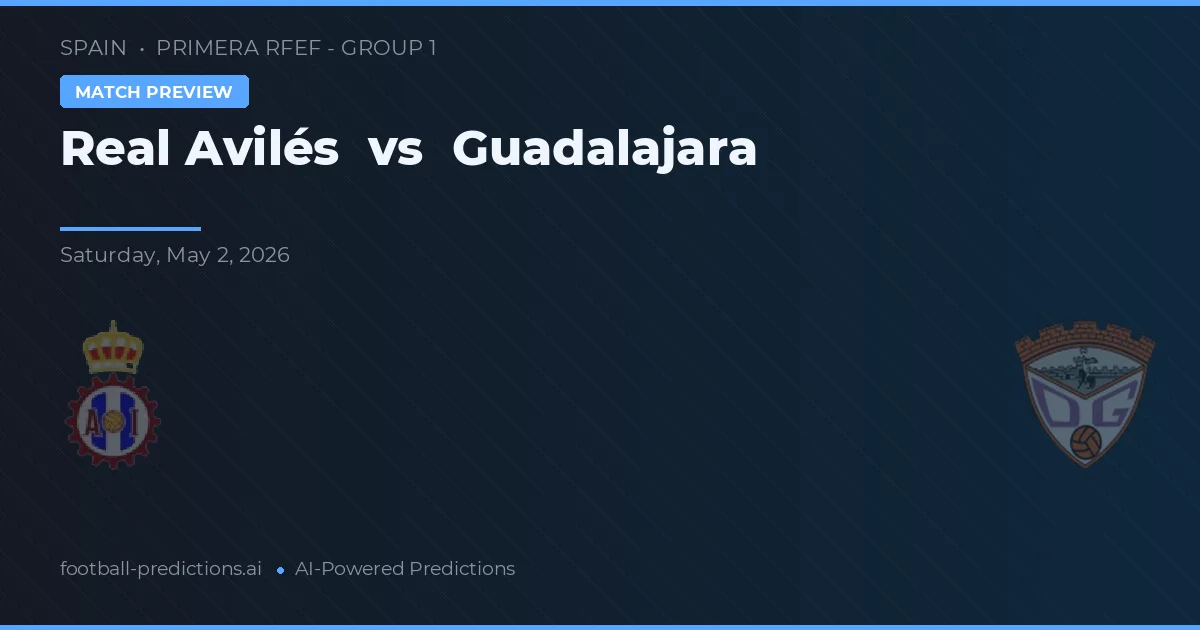 Real Avilés vs Guadalajara preview