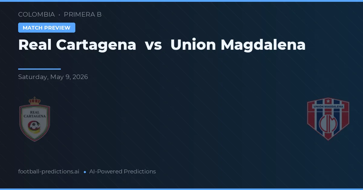 Real Cartagena vs Unión Magdalena — pronóstico y previa del partido