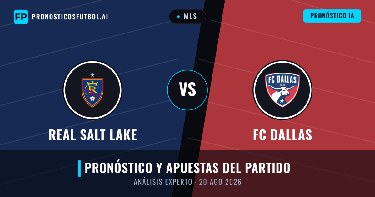Real Salt Lake vs FC Dallas — pronóstico y previa del partido