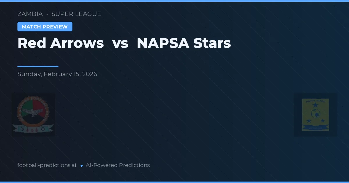 Flechas Rojas vs NAPSA Stars — pronóstico y previa del partido