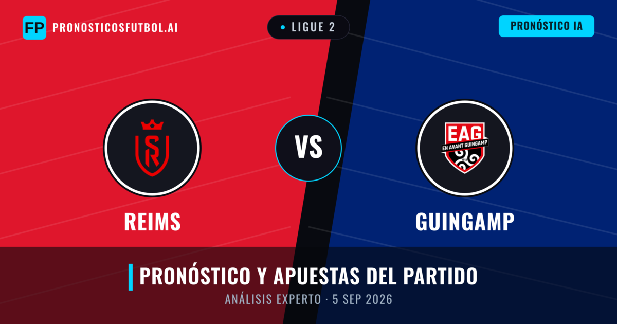 Reims vs Guingamp — pronóstico y previa del partido