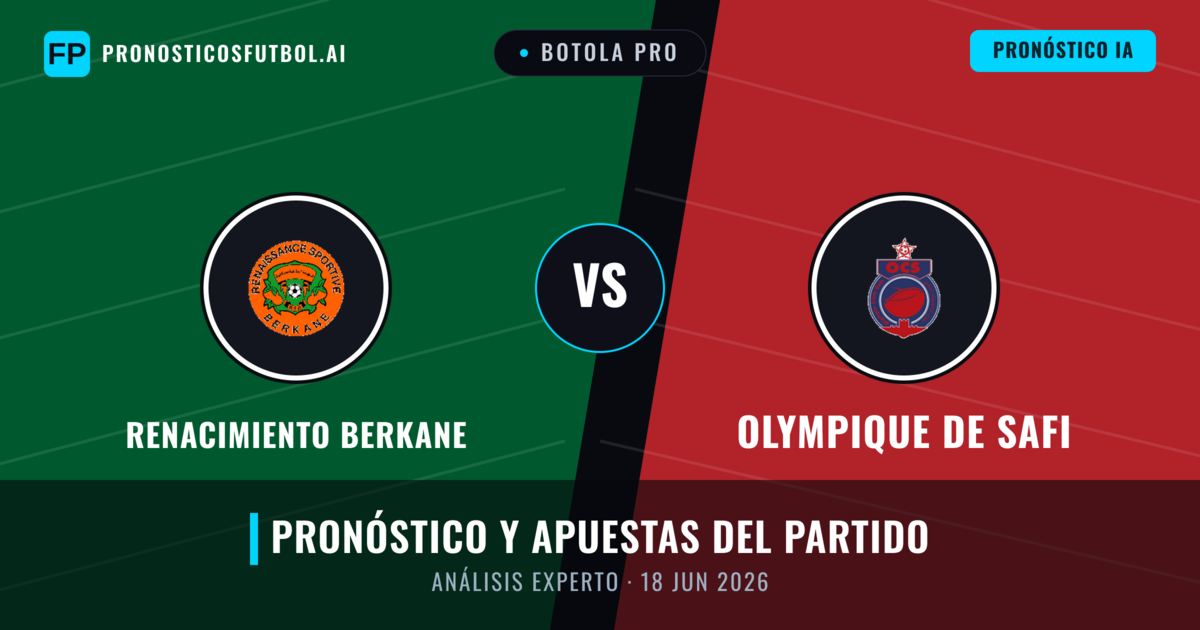 Renacimiento Berkane vs Olympique de Safi — pronóstico y previa del partido