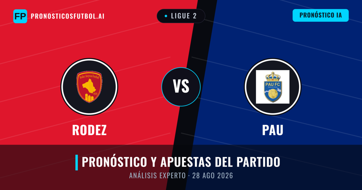 Rodez vs PAU — pronóstico y previa del partido
