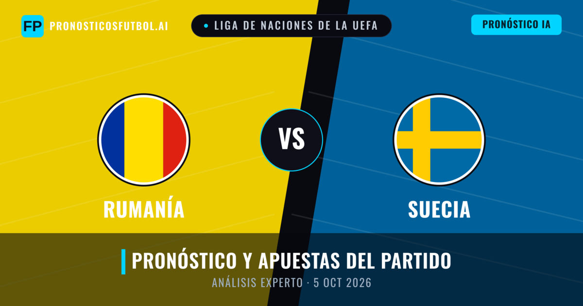 Rumanía vs Suecia — pronóstico y previa del partido