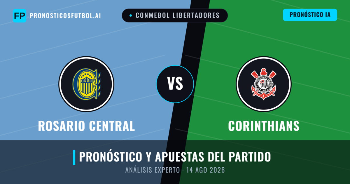Rosario Central vs Corinthians — pronóstico y previa del partido