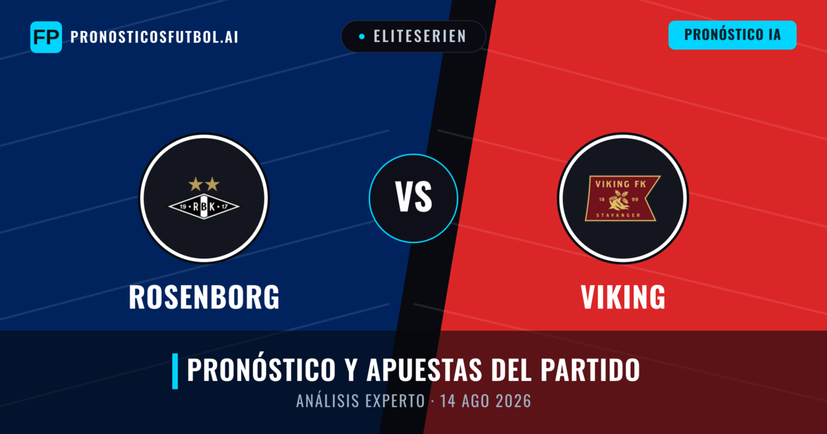 Rosenborg vs Viking — pronóstico y previa del partido