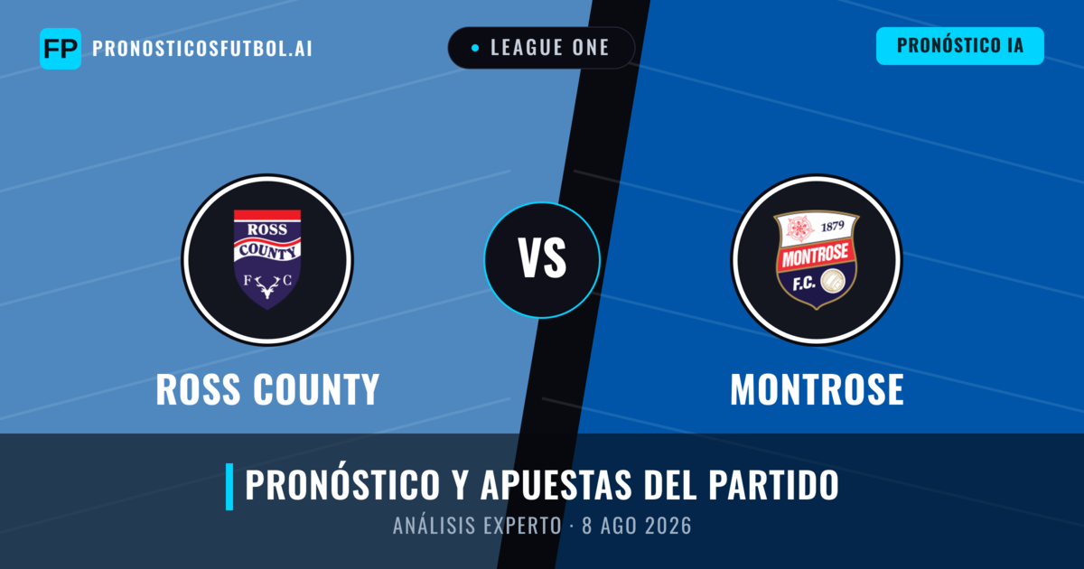 Ross County vs Montrose — pronóstico y previa del partido