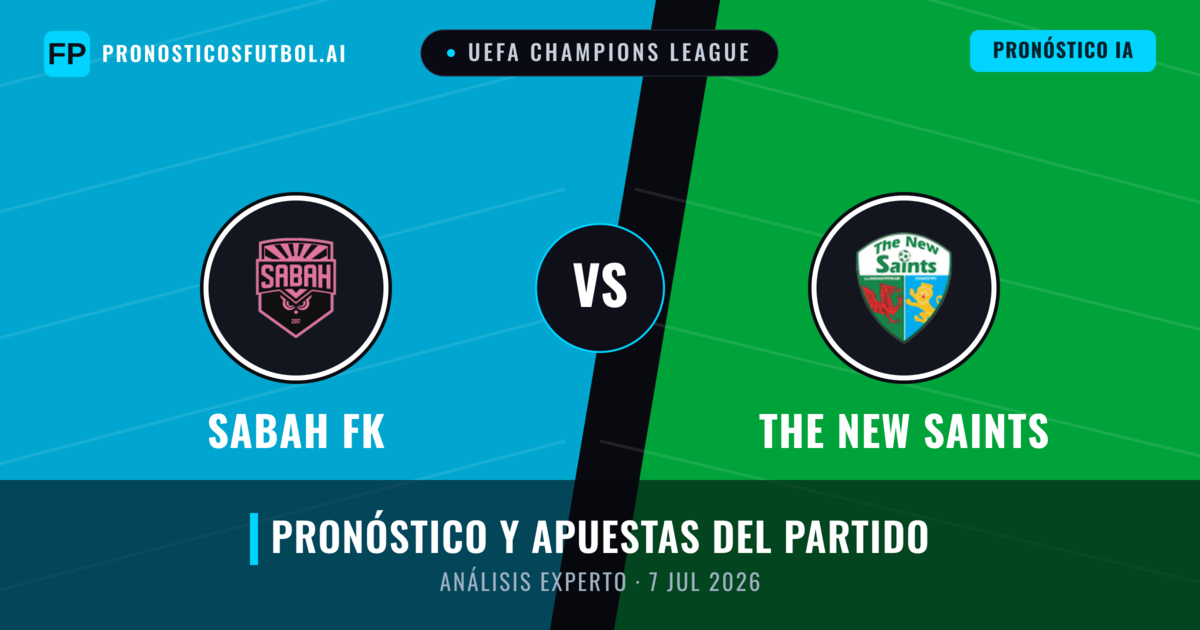 Sabah FK vs The New Saints — pronóstico y previa del partido