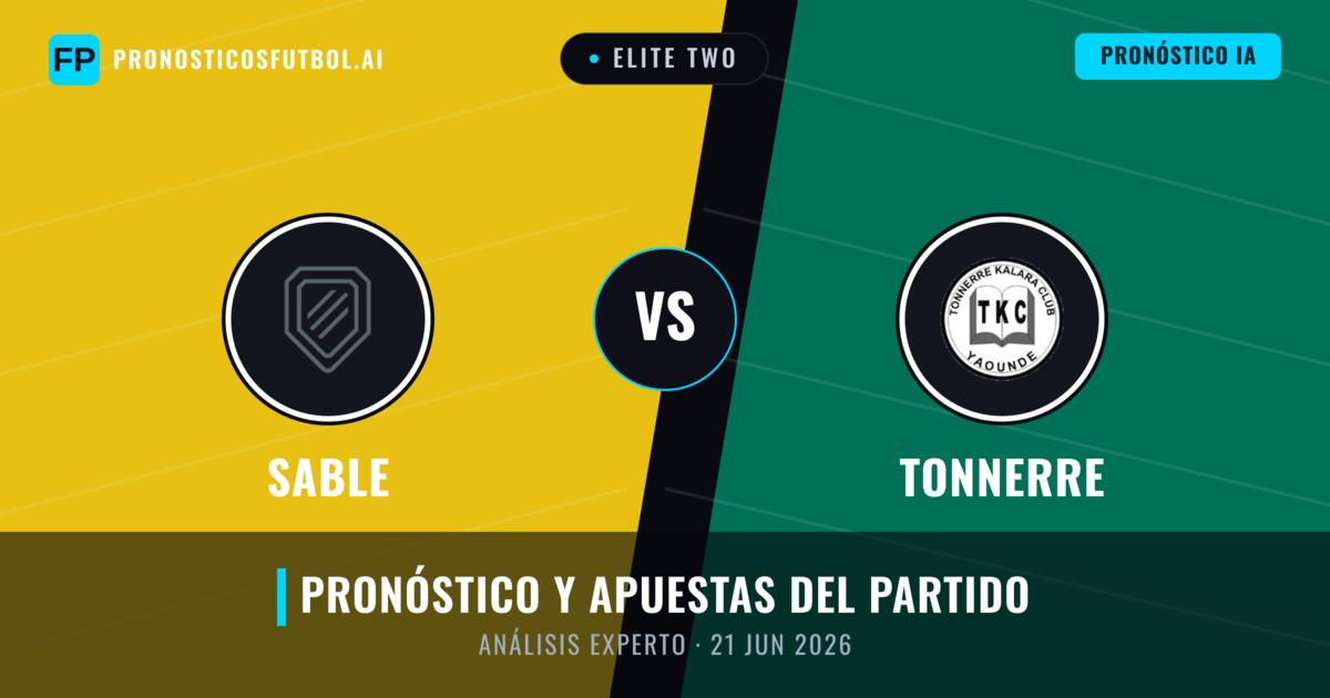 Sable vs Tonnerre — pronóstico y previa del partido