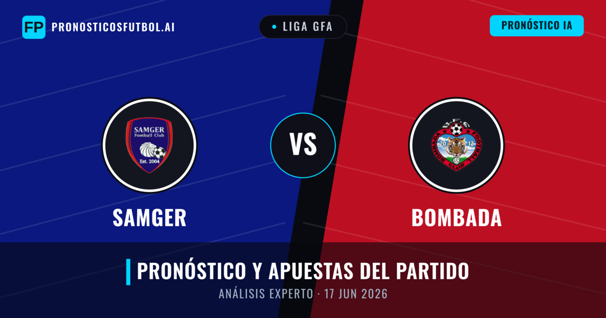 Samger vs Bombada — pronóstico y previa del partido