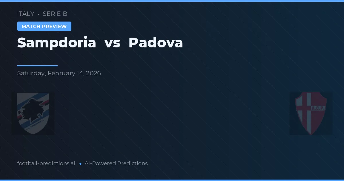Sampdoria vs Padua — pronóstico y previa del partido