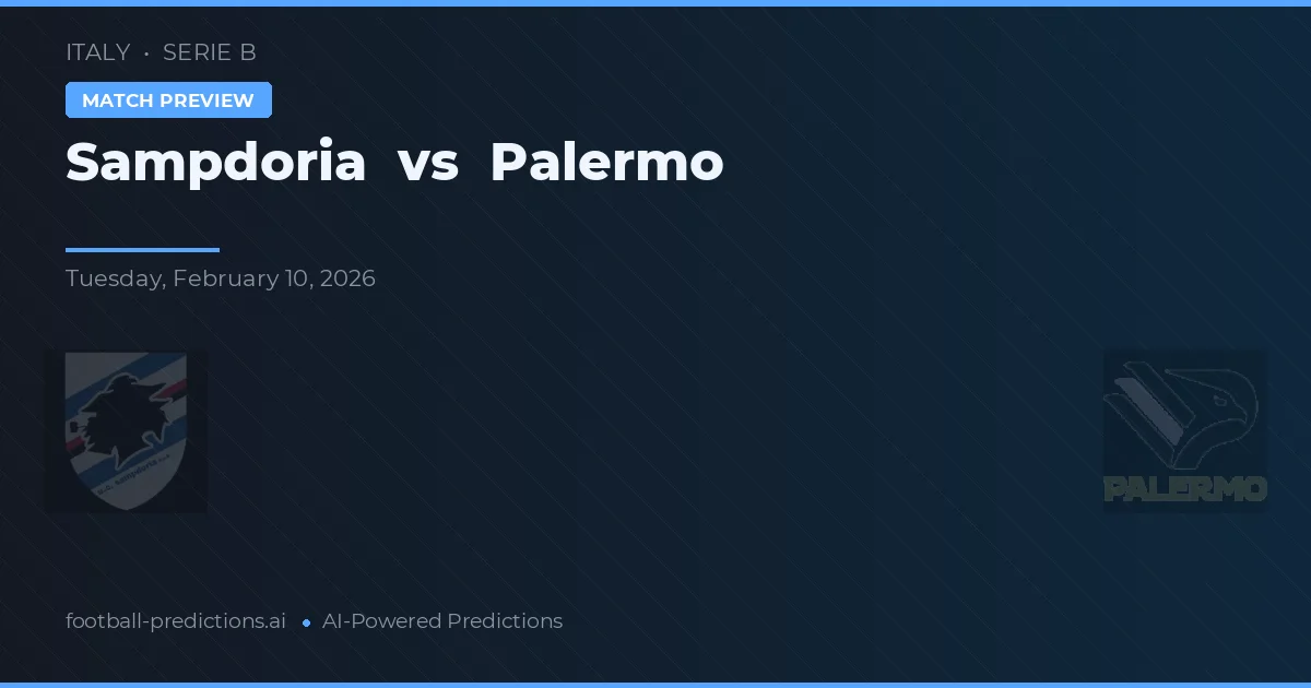 Sampdoria vs Palermo — pronóstico y previa del partido