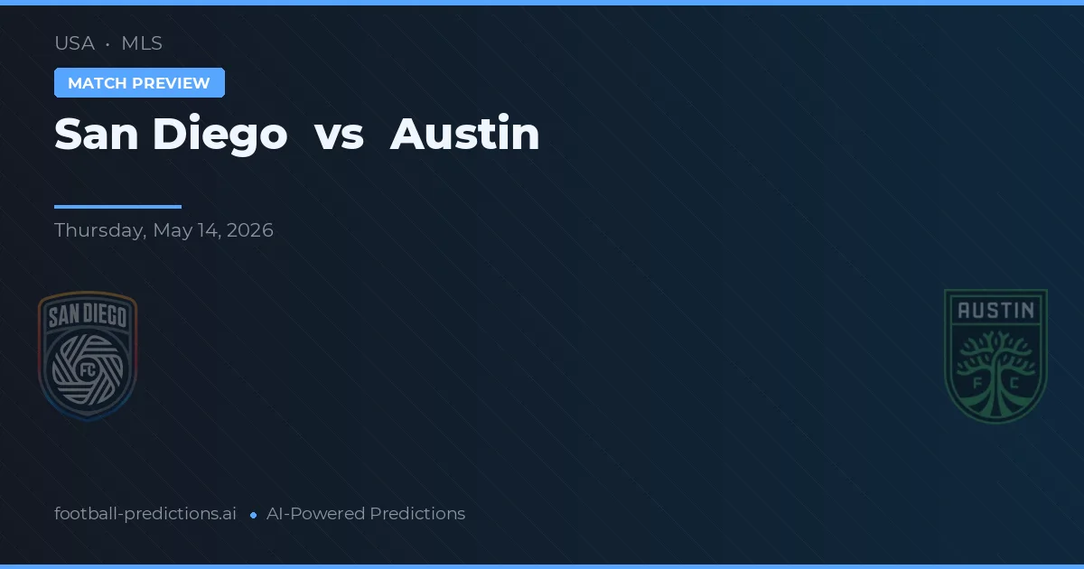 San Diego vs Austin — pronóstico y previa del partido