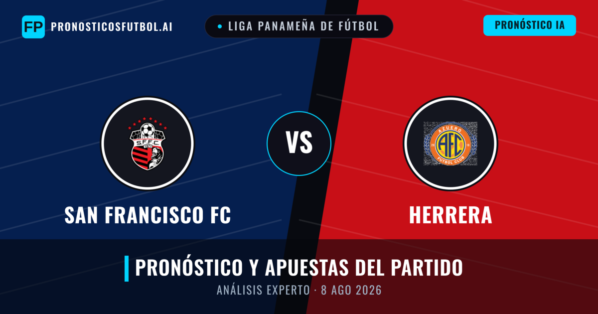 San Francisco FC vs Herrera — pronóstico y previa del partido