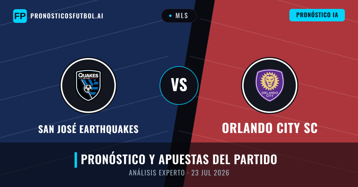 San José Earthquakes vs Orlando City SC — pronóstico y previa del partido