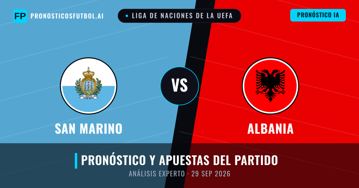 San Marino vs Albania — pronóstico y previa del partido