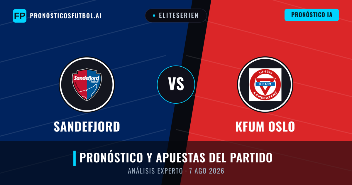 Sandefjord vs KFUM Oslo — pronóstico y previa del partido