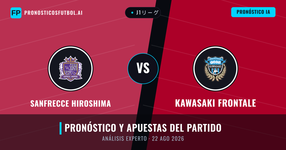 Sanfrecce Hiroshima vs Kawasaki Frontale — pronóstico y previa del partido